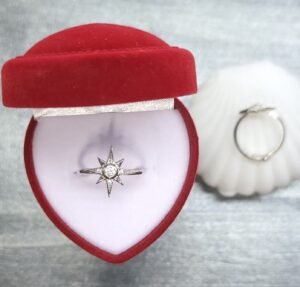 Сребърен дамски пръстен Blanca