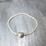 талисмани тип Пандора със закопчалка Овално Сърце Plain