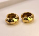 златни обеци халки 14 карата