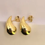 италиански фешън писък , разкошна изработка с изящно оформена повърност,ултра полирани за акцент и повече блясък .Злато 14к проба 585 .Идеални за всеки ден